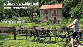 Biking Pennsylvania The Historic Delaware amp Lehigh Trail  Easton to Allentown [upl. by Kenison]