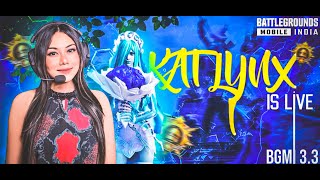 ROAD TO 1K ❤️‍🔥 KAT LYNX❣️ OCEAN ODYSSEY 🧜‍♂️ BGMI 33 girlgamer live bgmi shortfeed rush [upl. by Petulah270]