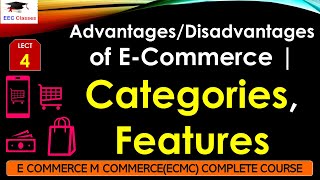 L4 AdvantagesDisadvantages of ECommerce  Categories Features  E Commerce M Commerce Lectures [upl. by Chelsea936]