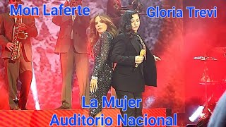 Mon Laferte ft Gloria Trevi  La Mujer en vivo Auditorio Nacional CDMX 08DIC2022 [upl. by Aidekal]