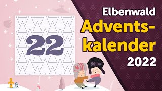 Elbenwald Adventskalender 2022 22 Dein goldenes Ticket nach Hogwarts [upl. by Crawley914]