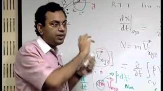 Mod01 Lec25 Integral Forms of Control Volume Conservation Equations [upl. by Etnovad]