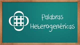 Palabras Heterogenéricas [upl. by Kulsrud]