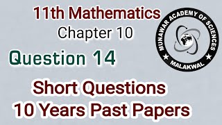 Question 14  Solution Of Quadrantal Angles 10th Chapter  11th Math [upl. by Angelia]