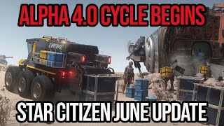 Star Citizen June Update  MASSIVE CARGO CHANGES  Alpha 40 Cycle Begins [upl. by Elamor823]