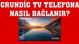 Grundig TV Telefona Nasıl Bağlanır [upl. by Eyanaj]