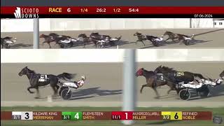 Kildare King wins the Open Trot at Scioto Downs  7624 [upl. by Anead]