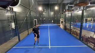 MT VS TH 3 Padel single match for the season [upl. by Yorick]