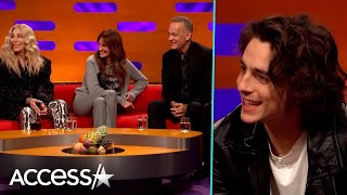 Timothée Chalamet FANS OUT Over Cher Tom Hanks amp Julia Roberts [upl. by Nalyac375]