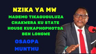 NZIKA ZAKU MALAWI KUYANKHULA MADZULO ANO ZA MADEMO AMAWA ZOYENELA KUKAPANGA [upl. by Stinson]