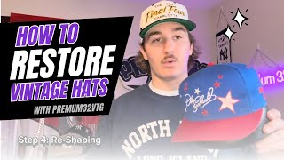 How to Clean and Restore Rare Vintage Hats A full guide from Wash to Reshape [upl. by Hcnarb664]