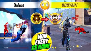 HOW TO WIN EVERY CS RANK IN FREE FIRE 🔥 FREE FIRE PRO TIPS AND TRICKS  FIREEYES GAMING [upl. by Mayce]