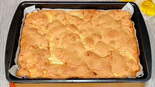 Kuchen in 15 Minuten Der berühmte Apfelkuchen der in ihrem Mund schmilzt Einfach und lecker [upl. by Terence]