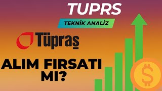 TÜPRAŞTA SON DURUMTUPRS TEKNİK ANALİZ TUPRS HİSSE ANALİZİ VE YORUMLARI [upl. by Bland]