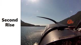 Float Plane Takeoff Procedure [upl. by Davina]