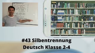 Silbentrennung Deutsch Klasse 24 Homeschooling Onlineunterricht [upl. by Aidnahs]