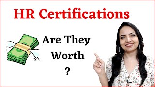 SHRM certification courses and HRCI HR Certifications 💸💰 [upl. by Ayra]