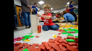 Domino Toppling Extravaganza [upl. by Cacilia]