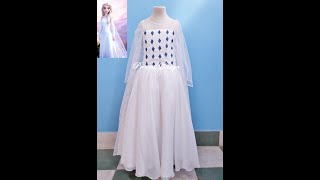 Vestido Disfraz de Elsa Frozen 2 [upl. by Nasho1]