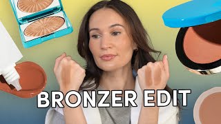 Streamlining my makeup collection BRONZERS 🌞  ttsandra [upl. by Nnasus]