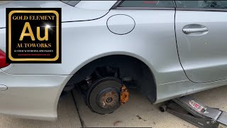 How To Adjust Rear Coilovers SILVERS NEOMAX On MY 2003 MERCEDES SL500 R230 [upl. by Boice]