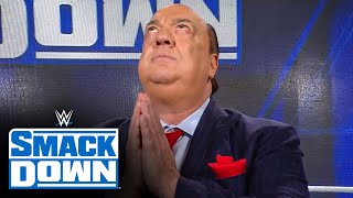 Paul Heyman has not invited The Rock to the table SmackDown New Years Revolution 2024 highlights [upl. by Cox]