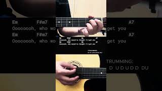 Get You  Daniel Caesar  Easy Guitar Chords Tutorial For Beginners CHORDS amp LYRICS guitarlesson [upl. by Lampert164]