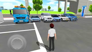 Car Washing In Gas Station  3d Driving Class android game play video  Car Game gameplay cargame [upl. by Salvay]