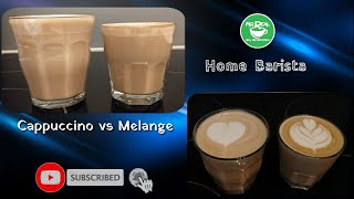 How to make Vienna Melange Cappuccino vs Melange [upl. by Bigot813]