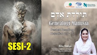 Genealogi Manusia 2  Kej 2717 Toledot Adam  Afar Min Haadamah Peshat Reading [upl. by Padraig]