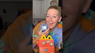 McDonald’s Crocs Happy Meal surprise😂 trendingshorts shortsviral [upl. by Stav]