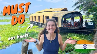 Kerala Backwaters Houseboat Tour  Best Thing to Do in Kerala  Kumarakom Village Sunrise [upl. by Godden]