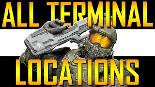 Halo 2 Anniversary  ALL TERMINAL LOCATIONS [upl. by Eah]