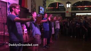 Hofbräuhaus Chicago  Stein Holding Competition [upl. by Yllier457]