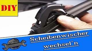 ⏩ ScheibenwischerWischerblätterScheibenwischerblätter wechseln  Bosch Aerotwin MultiClip HD [upl. by Dora742]