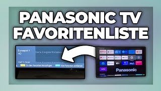 Panasonic TV Favoritenliste erstellen amp bearbeiten  Tutorial [upl. by Leahcimauhsoj]