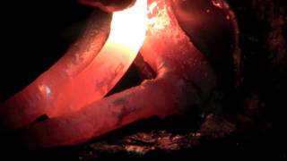 Art welding using oxygen acetylene torch Tom Gingras [upl. by Bultman]