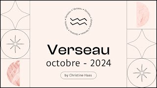 Horoscope Verseau ♒️ Octobre 2024 🥨 par Christine Haas [upl. by Zina]