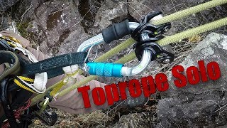 Solo Toprope Climbing  Updated Setup  Rope Man 2 [upl. by Berget]