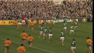 Ireland v Wallabies Highlights 1984 Grand Slam [upl. by Jochebed4]