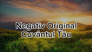 negativ original cuvântul tau [upl. by Enerod]