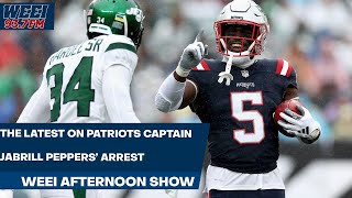 The latest on Patriots safety Jabrill Peppers’ arrest  WEEI Afternoon Show [upl. by Ayerdna]