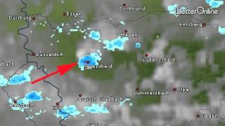 Tornado von Remscheid  Aufnahmen aus nächster Nähe [upl. by Nylirem]