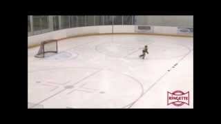 Ringette Ontario Skills Matrix Drills Video 11 Sweep Shot [upl. by Kingdon]