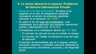 umh1164 201213 Lec011 Los criterios de aplicación del derecho del trabajo 33 [upl. by Aiker]