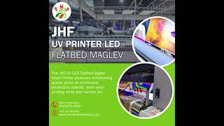 JHF UV Printer LED Flatbed Maglev JHFUVPrinter UVLEDPrinter [upl. by Fasto213]