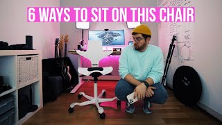 6 ways to sit on this chair shorts [upl. by Eleaffar]