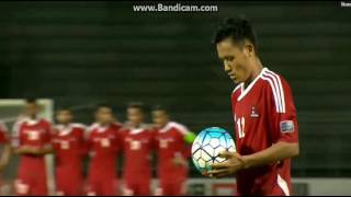 Nepal vs Laos Penalty HD AFC Solidarity Cup 2016 Semifinal [upl. by Seaton]