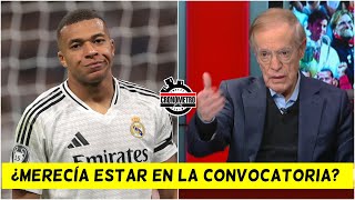 José Ramón CONTUNDENTE con Kylian MBAPPÉ y su AUSENCIA en la convocatoria de FRANCIA  Cronómetro [upl. by Heins680]