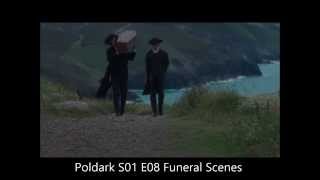 Poldark S01 E08 Funeral Scenes 2015 [upl. by Ruella]